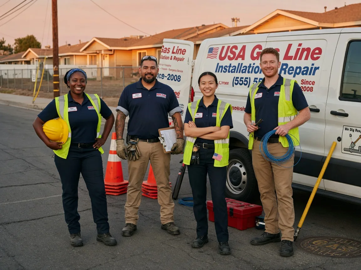 Gas Line Installation company in Monticello, IN